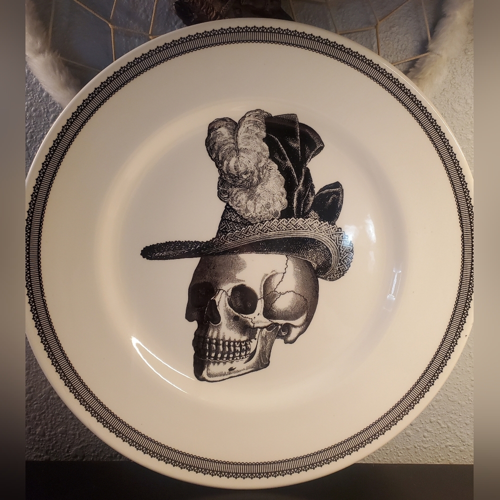 Steampunk Skull The Victorian English Pottery By Edward Challinor , Ceramic